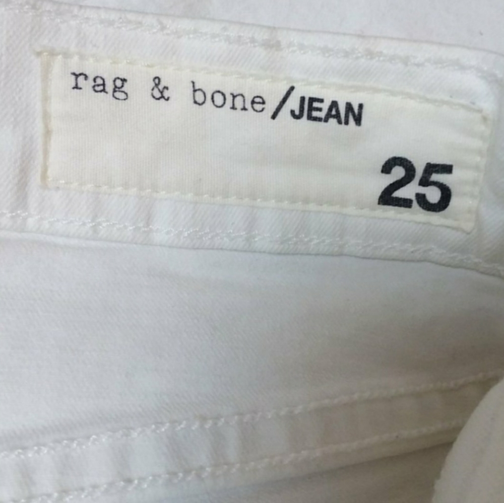 Rag & Bone High Rise Ankle Skinny Jean Size 25 Jeans  25" waist x 28" inseam